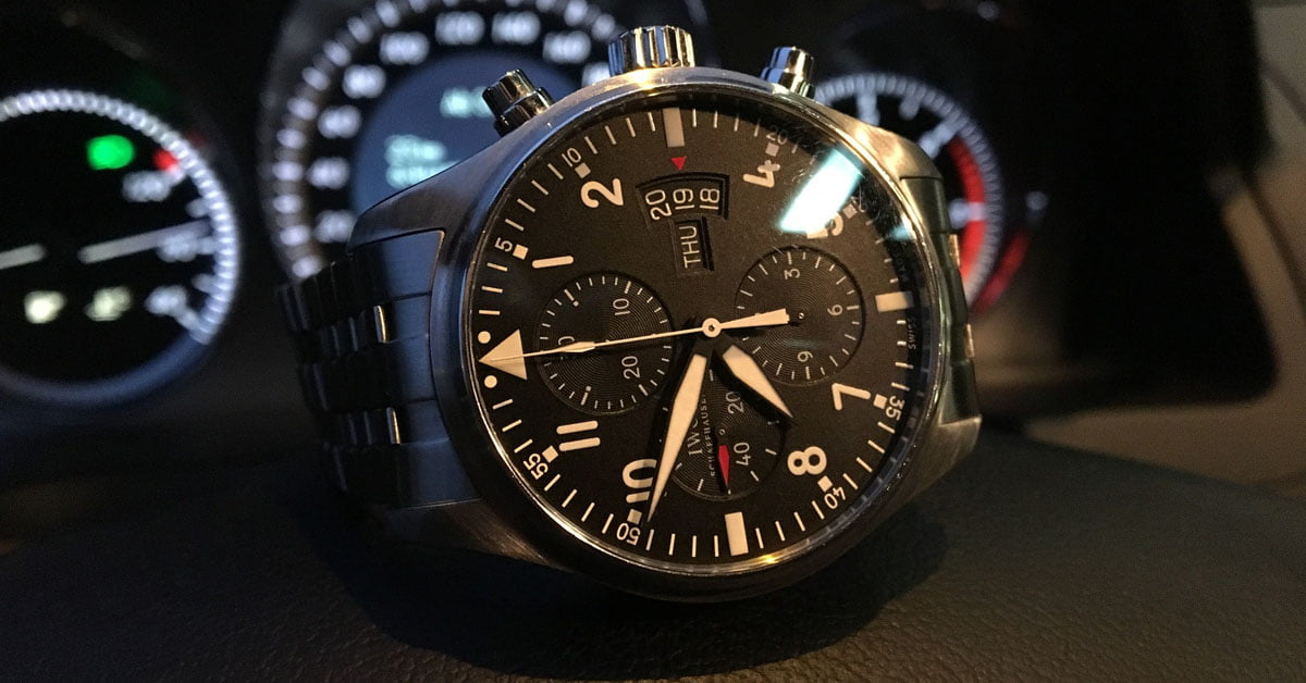dual time pilot watch