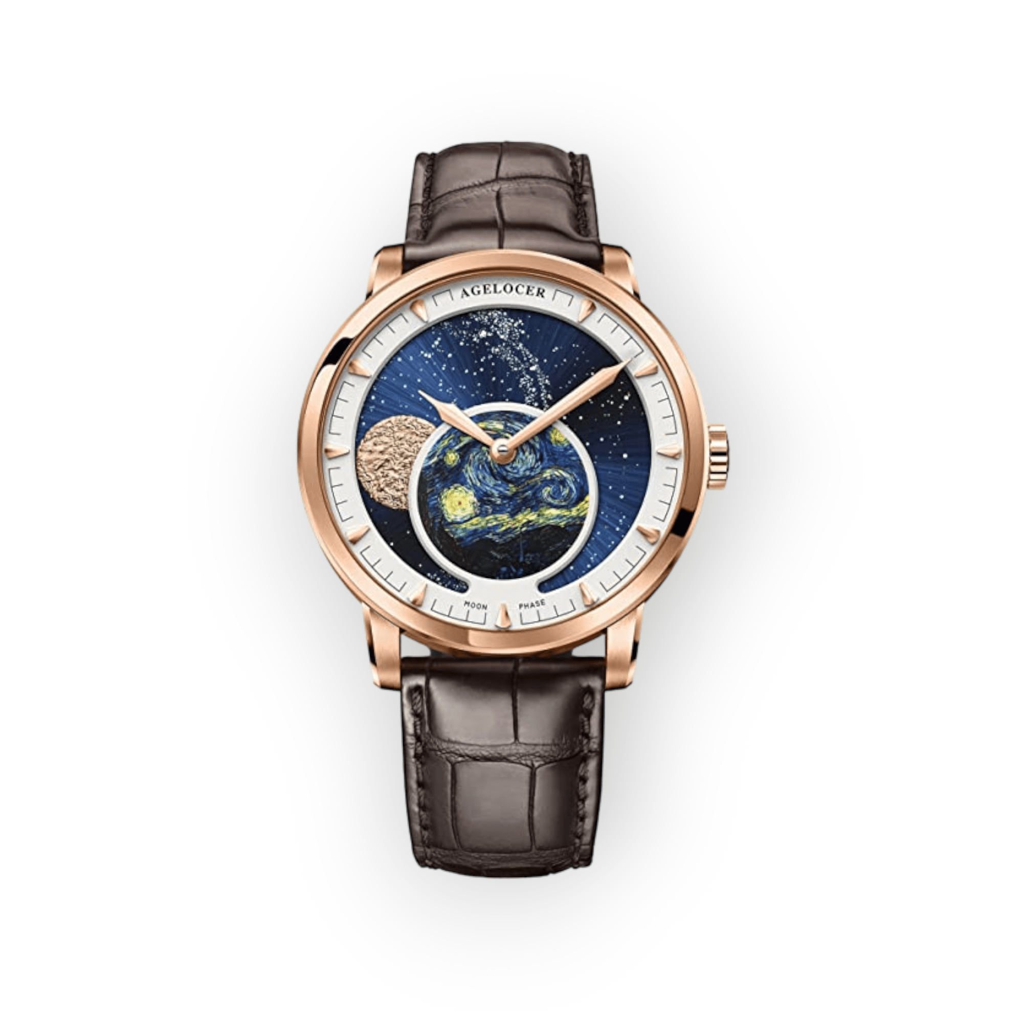 Agelocer Blue Moon Phase Luxury