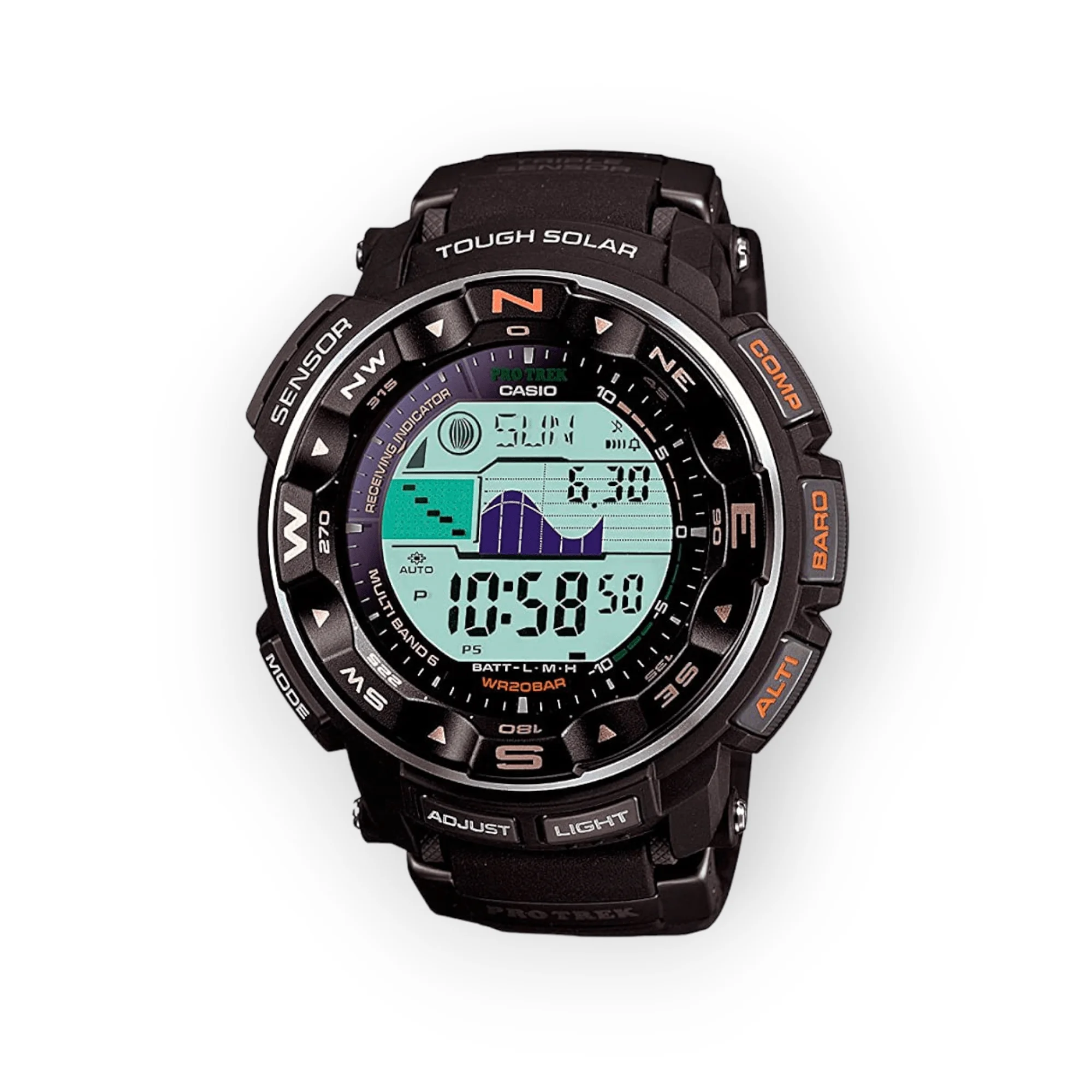 Casio Men's Pro Trek Tough Solar