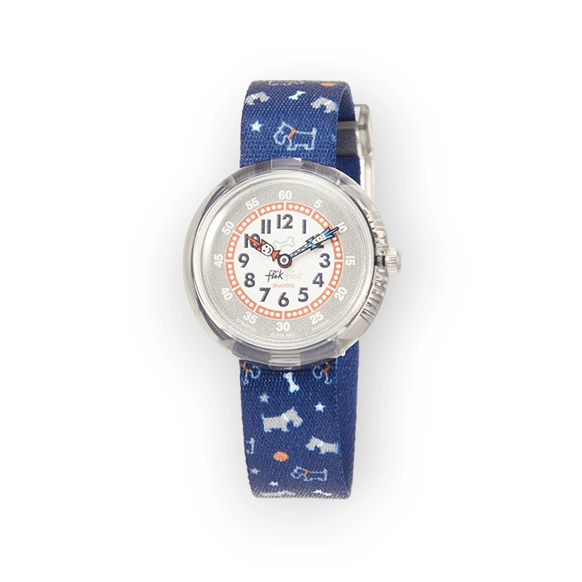 Flik Flak Boys' Analogue Quartz Watch with Textile Strap FBNP100
