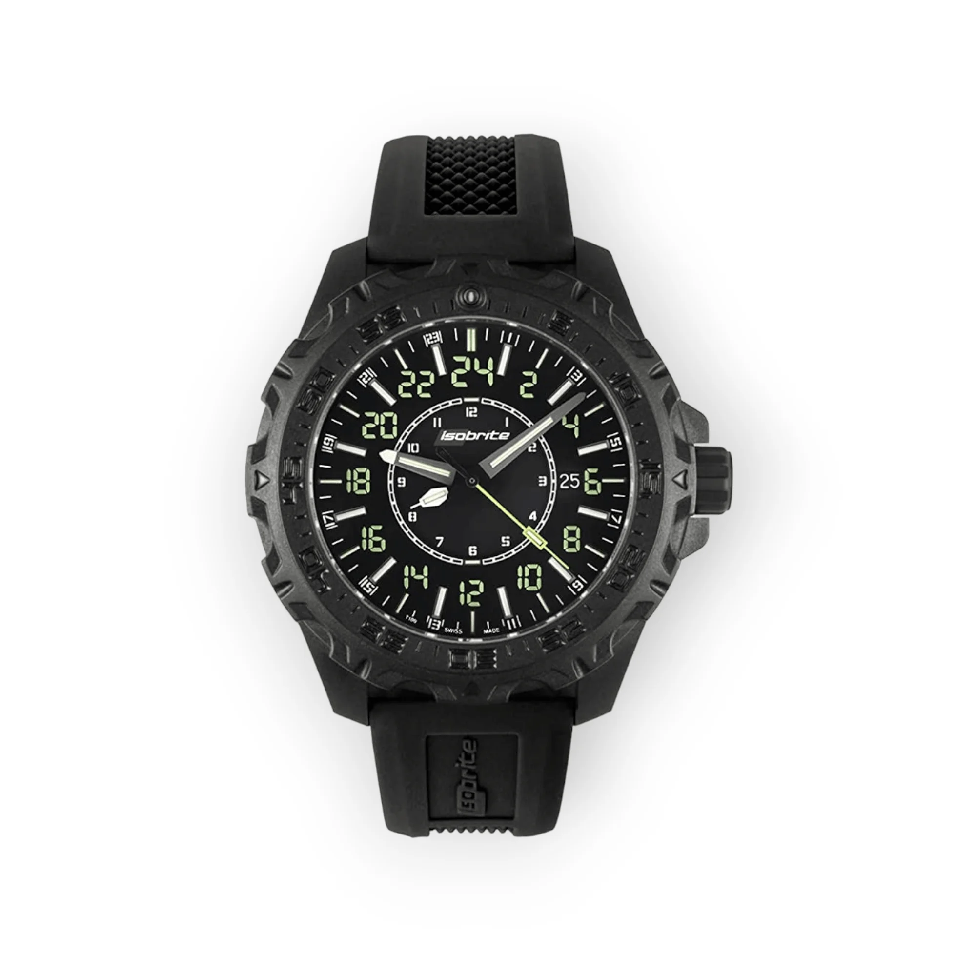 Isobrite ISO3011 MIL24 II 24-Hour Military-Time T100 Tritium