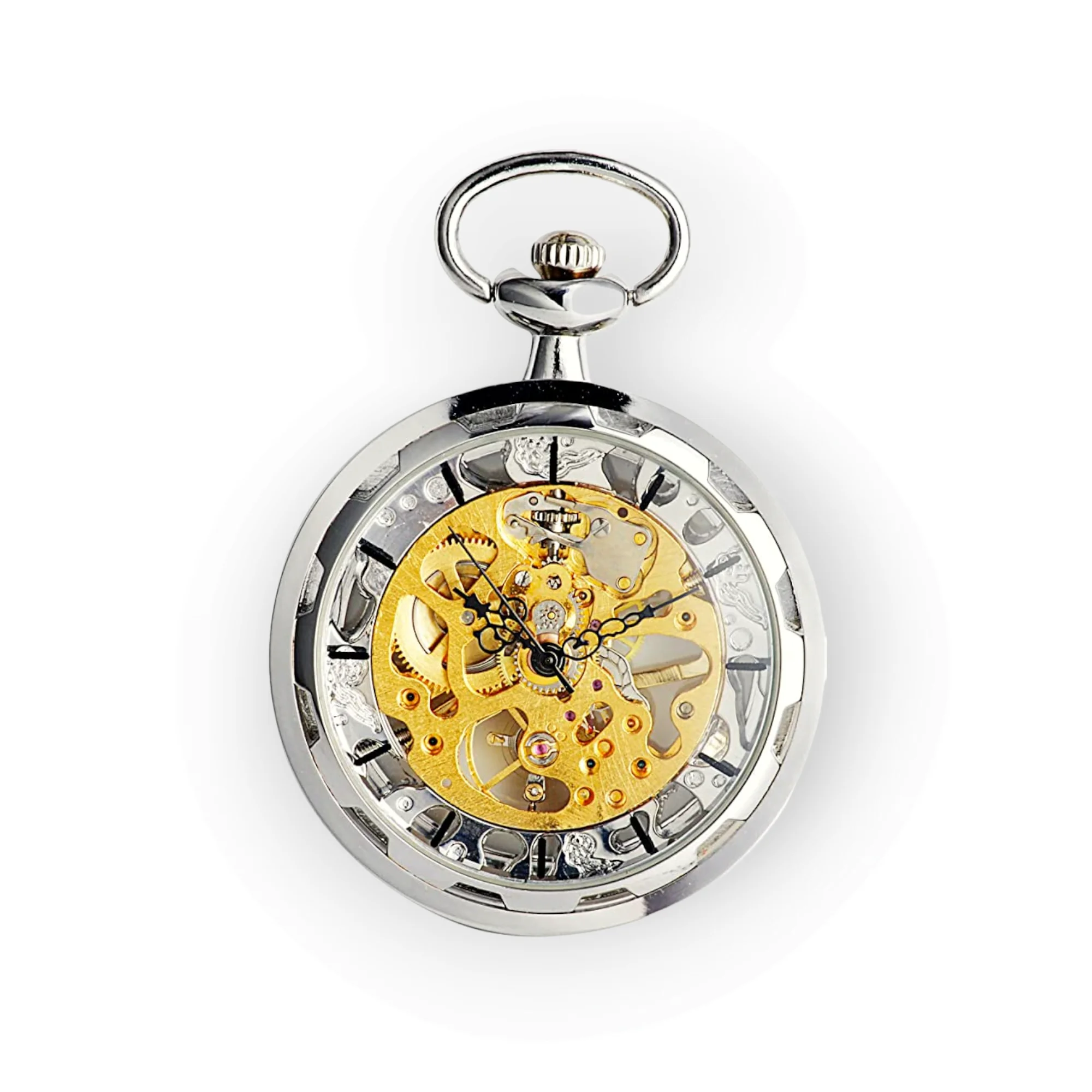 SIBOSUN Antique Skeleton Mechanical