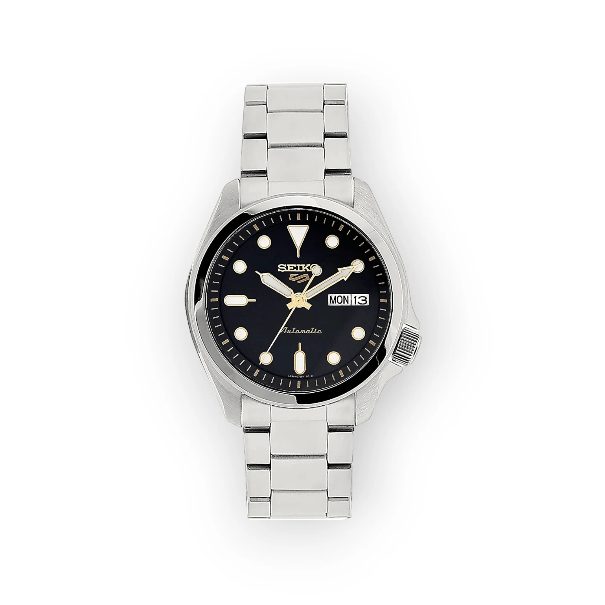 Seiko 5 Sports Automatic 100m Black